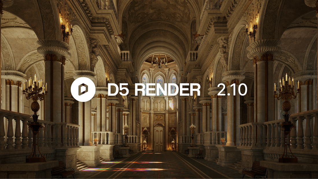 D5 Render 2.10 Realtime Path Tracing & More