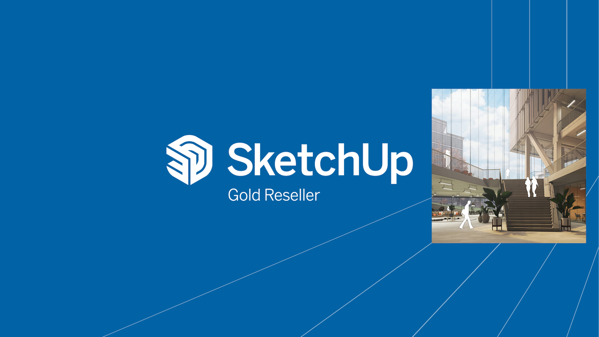 Cadsoft Solutions Limited SketchUp Gold Reseller Web Banner for SketchUp Collection Page