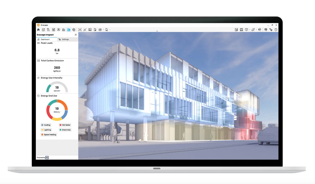 Enscape Impact: Real-time insights for sustainable design