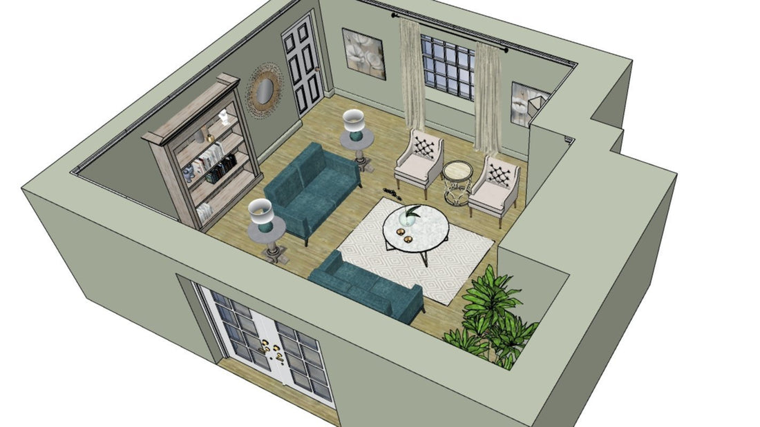 SketchUp - Interiors brought to life by Louise Booyens