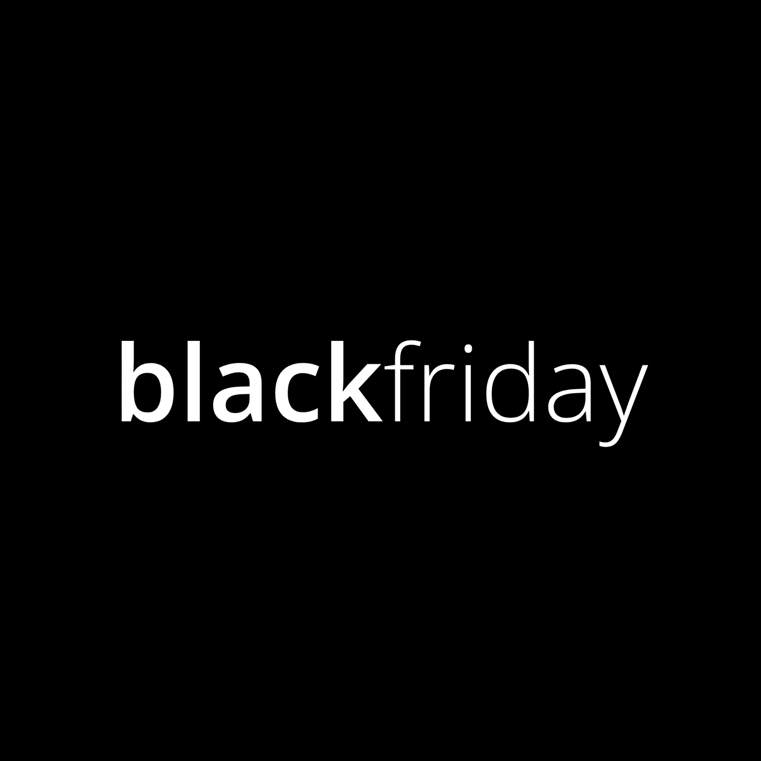 Black Friday